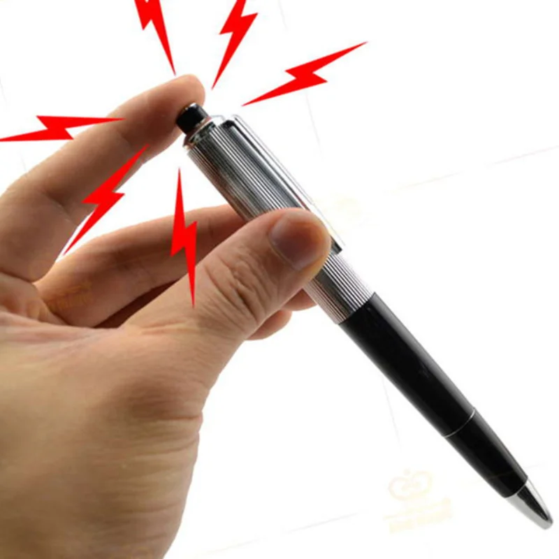 Shock Pen Prank Toy - ปากกาช็อตไฟฟ้า ของเล่นแปลกใหม่ 1 ชิ้น ของขวัญสุดฮา แกล้งเพื่อน