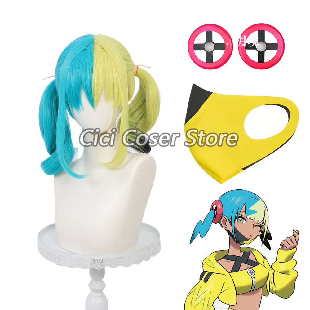 Anime Cosplay Wig Heat Resistant - อะนิเมะคานาริคอสเพลย์วิกผมทนความร้อนสีเหลือง-สีเขียวผมเปียผู้หญิงผมสังเคราะห์สำหรับปาร์ตี้ฮาโลวีนคาร์นิวัลเล่นตามบทบาท