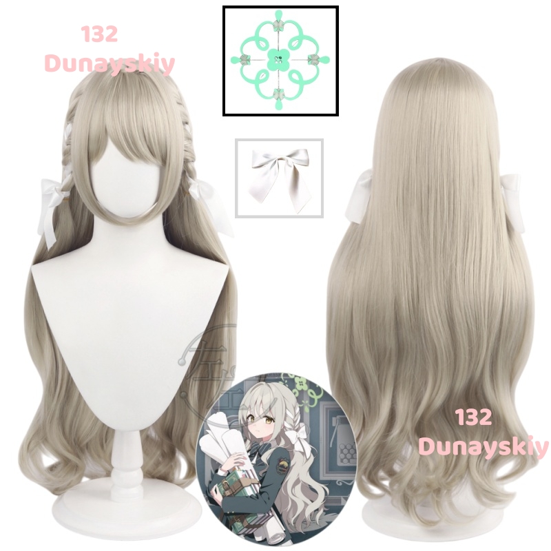 Anime Cosplay Wig Heat Resistant - วิกผมคอสเพลย์ใยสังเคราะห์ทนความร้อนสำหรับบลูอาร์ไคฟ ซากุไร มิโยะฮาโลวีนคาร์นิวัลปาร์ตี้อุปกรณ์ประกอบฉาก