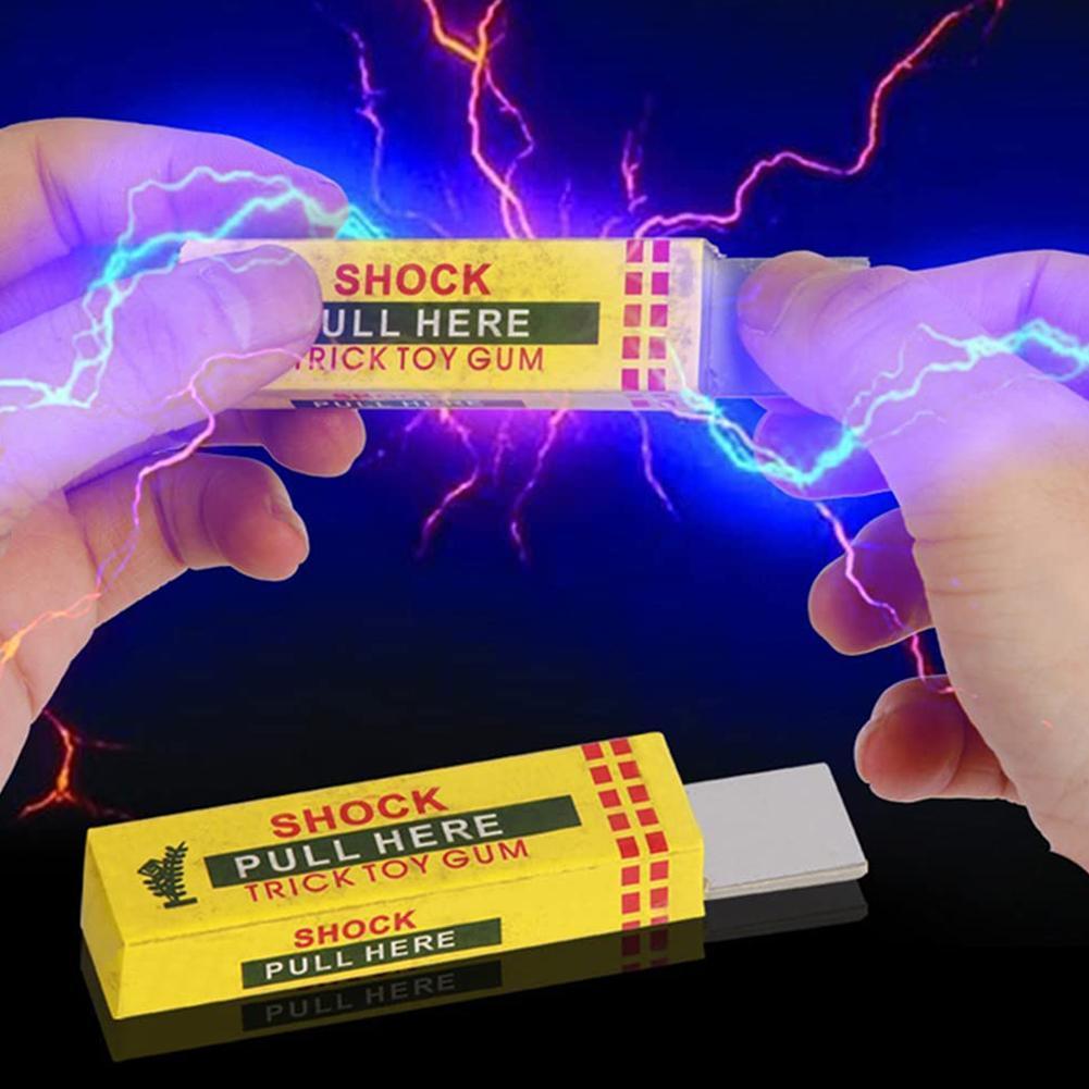 Shock Pen Prank Toy - หมากฝรั่งช็อตไฟฟ้า ของเล่นแกล้งคน ของขวัญตลก เหมาะสำหรับวันเอพริลฟูลส์