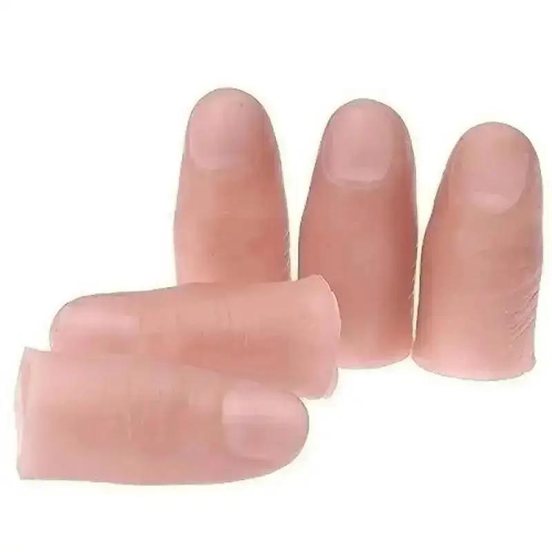 5 ชิ้น/เซ็ตร้อนปลอมนุ่ม Thumb  - Thumb Tip Magic Trick Set บทวิจารณ์และราคา