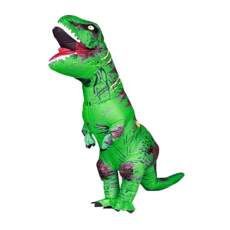 Tyrannosaurus rex เครื่องแต่งก - Inflatable Dinosaur Costume Adult บทวิจารณ์และราคา