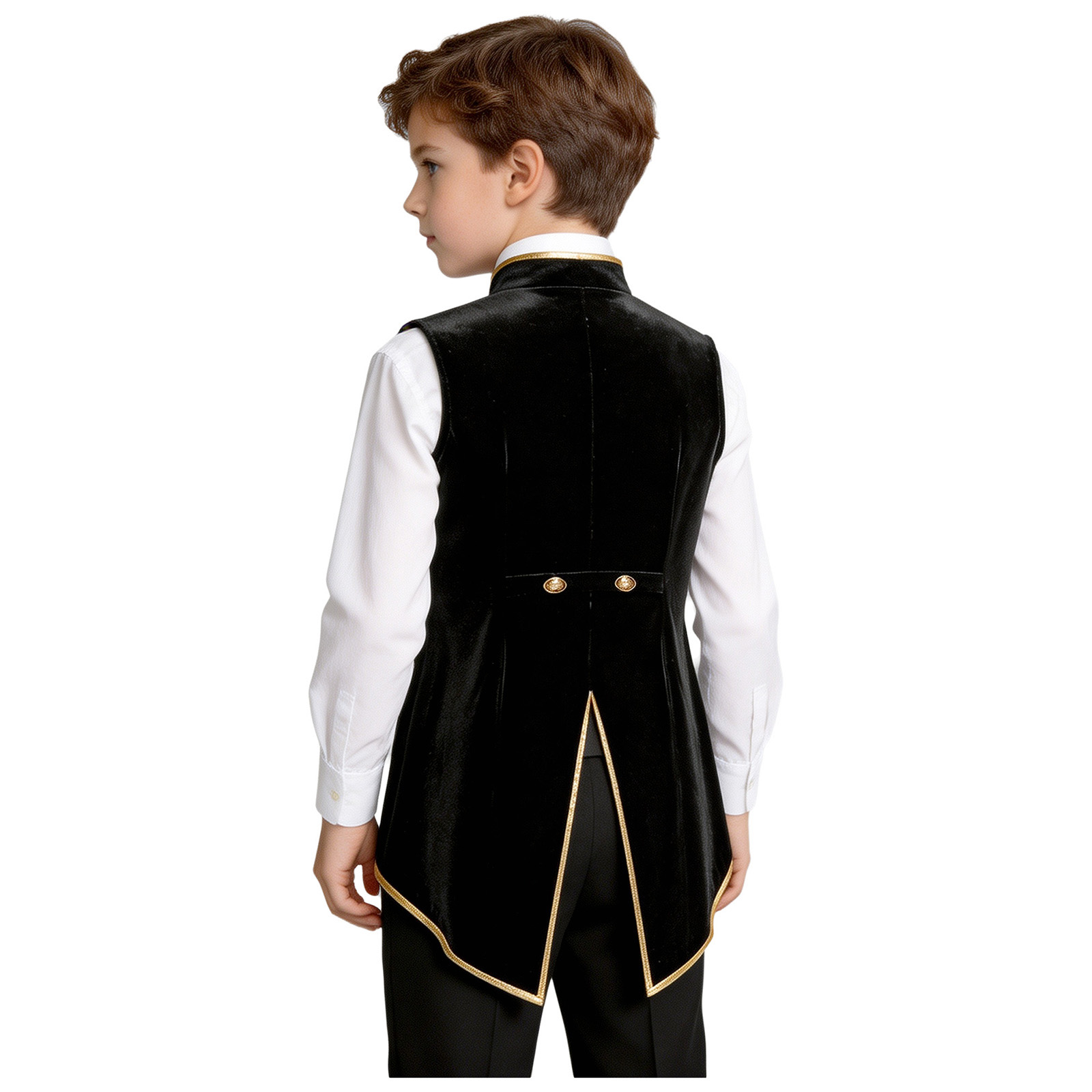 เสื้อแจ็คเก็ตเทลโค้ทกำมะหยี่สไ - Costumes บทวิจารณ์และราคา