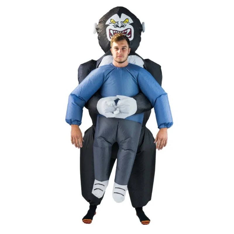 ชุดไดโนเสาร์เป่าลมแบบใหม่ ชุดค - Inflatable Dinosaur Costume Adult บทวิจารณ์และราคา