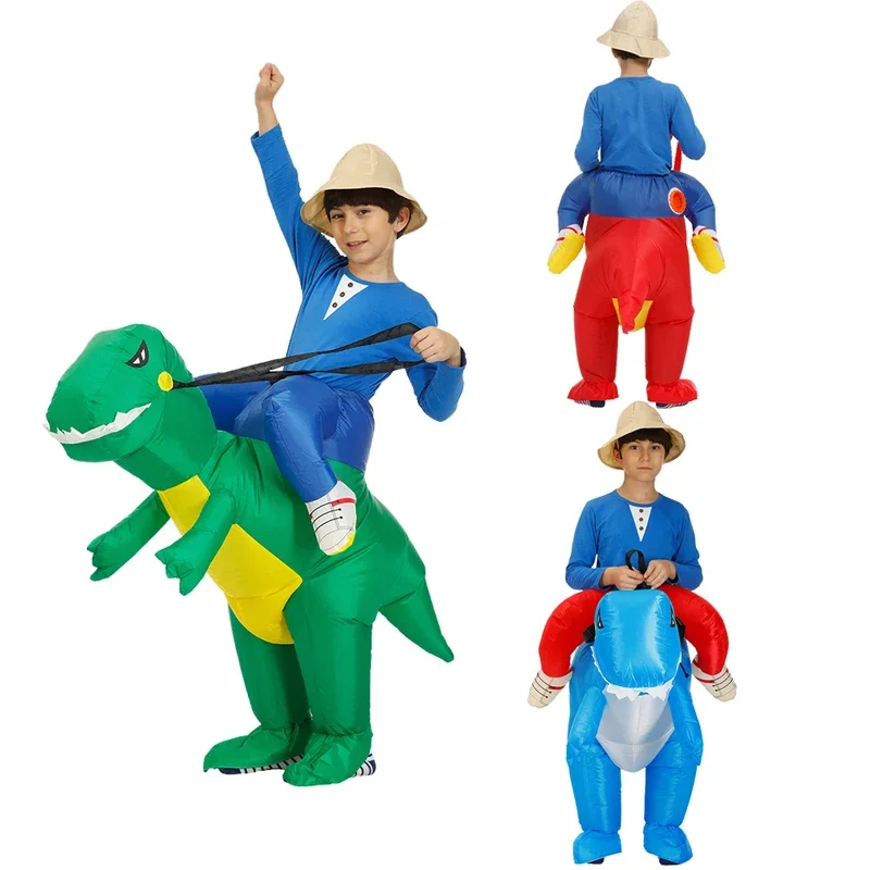 2026 เสื้อผ้าไดโนเสาร์สำหรับเด - Inflatable Dinosaur Costume Adult บทวิจารณ์และราคา