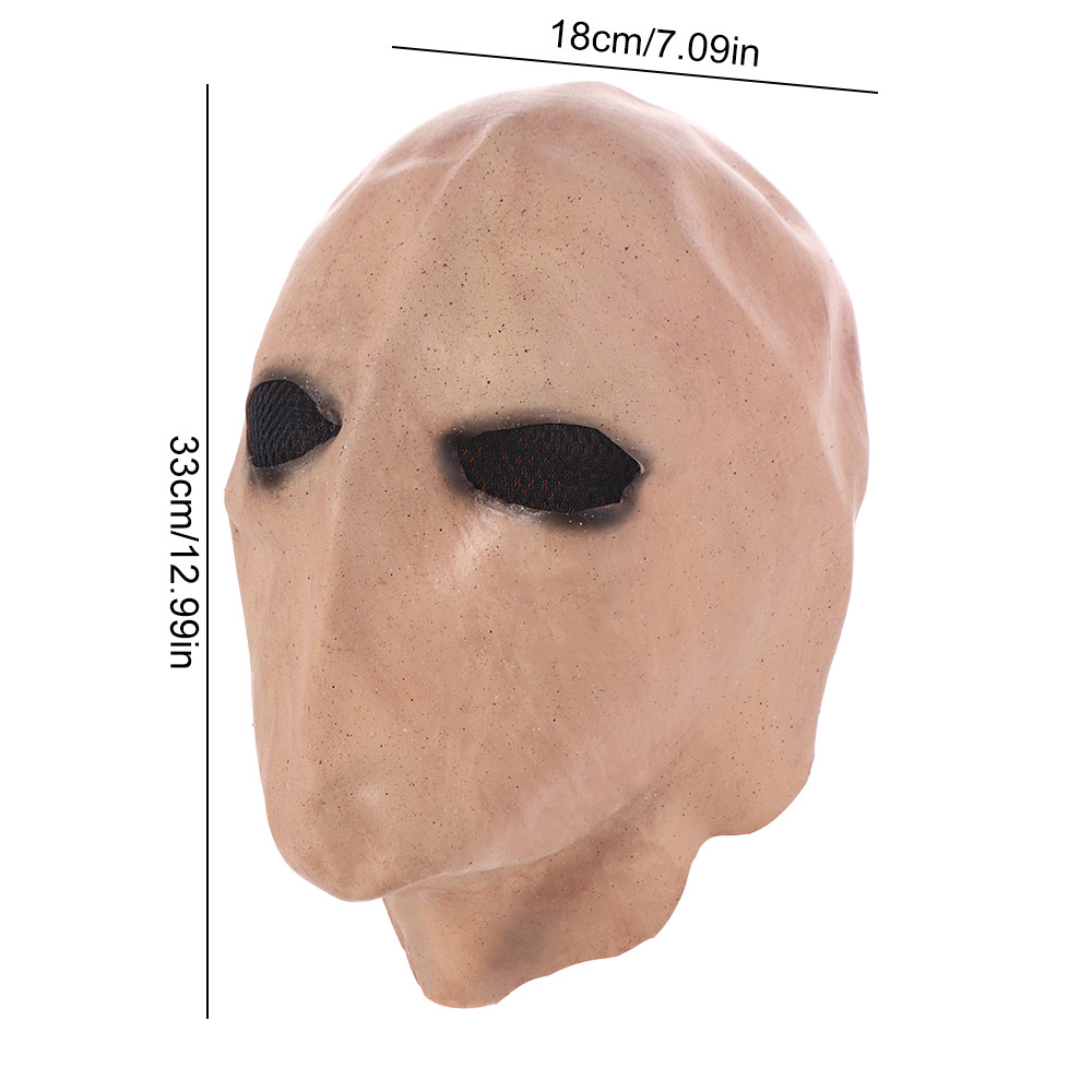 หน้ากากสลิมแมนฮาโลวีนแบบไม่มีห - Latex Alien Mask Realistic บทวิจารณ์และราคา