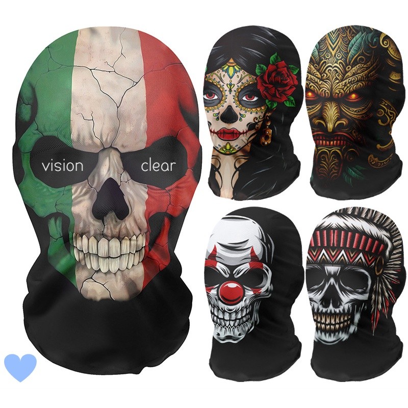 หน้ากากคลุมหน้าแบบเต็มหน้า ลาย - Led Purge Mask Halloween บทวิจารณ์และราคา