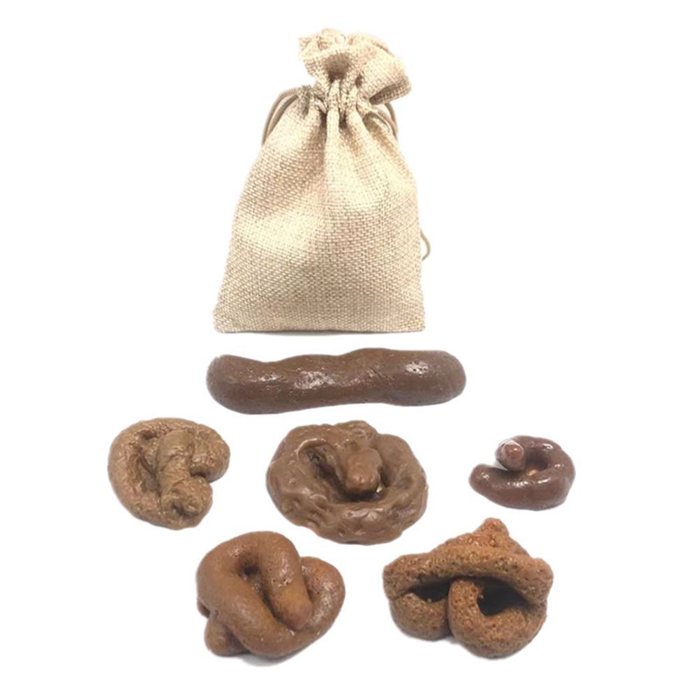 อุปกรณ์แกล้งขำขัน 6 ชิ้น ของเล - Fake Poop Gag Gift บทวิจารณ์และราคา