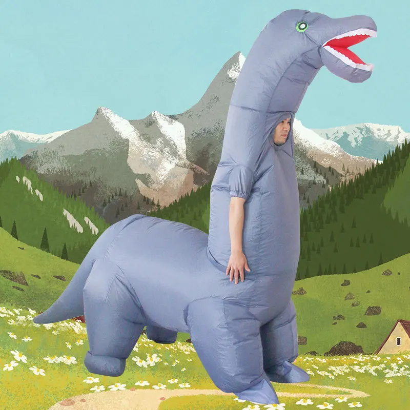 2024 ใหม่ชุดไดโนเสาร์ Inflatab - Inflatable Dinosaur Costume Adult บทวิจารณ์และราคา