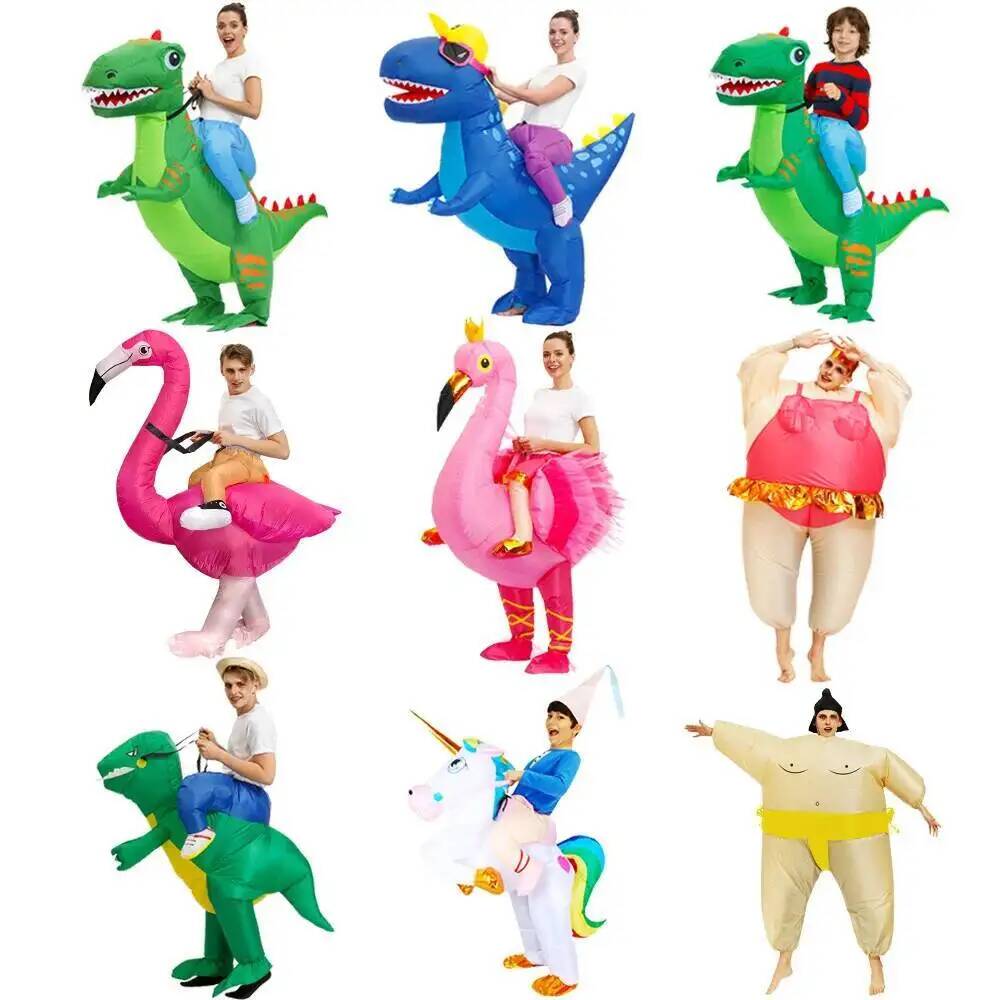 ชุดแฟนซีปาร์ตี้สุดฮอต ชุดมาสคอ - Inflatable Dinosaur Costume Adult บทวิจารณ์และราคา