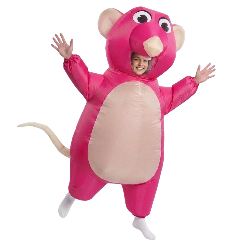 ชุดมาสคอตเป่าลมรูปหนูการ์ตูนสำ - Costumes บทวิจารณ์และราคา