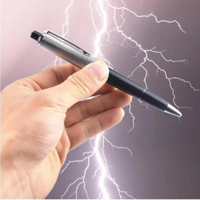 ปากกาช็อตไฟฟ้า ของเล่นตลก แกล้ - Shock Pen Prank Toy บทวิจารณ์และราคา
