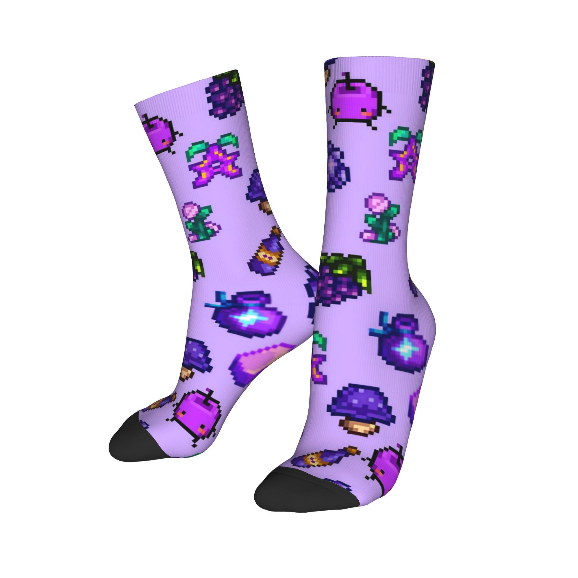 ถุงเท้าลายสัตว์ Stardew Valley - Funny Chicken Leg Socks บทวิจารณ์และราคา