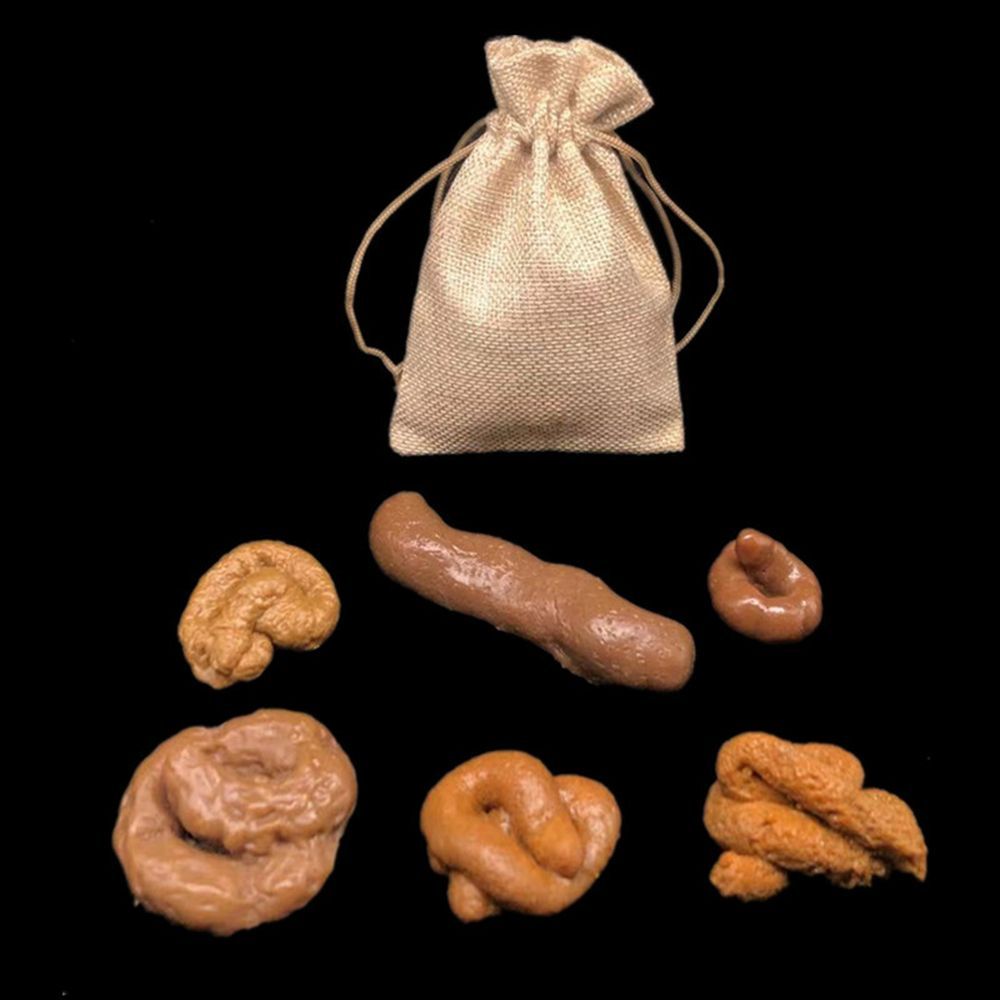 ของเล่นตลก 6 ชิ้น ของเล่นบิดเบ - Fake Poop Gag Gift บทวิจารณ์และราคา