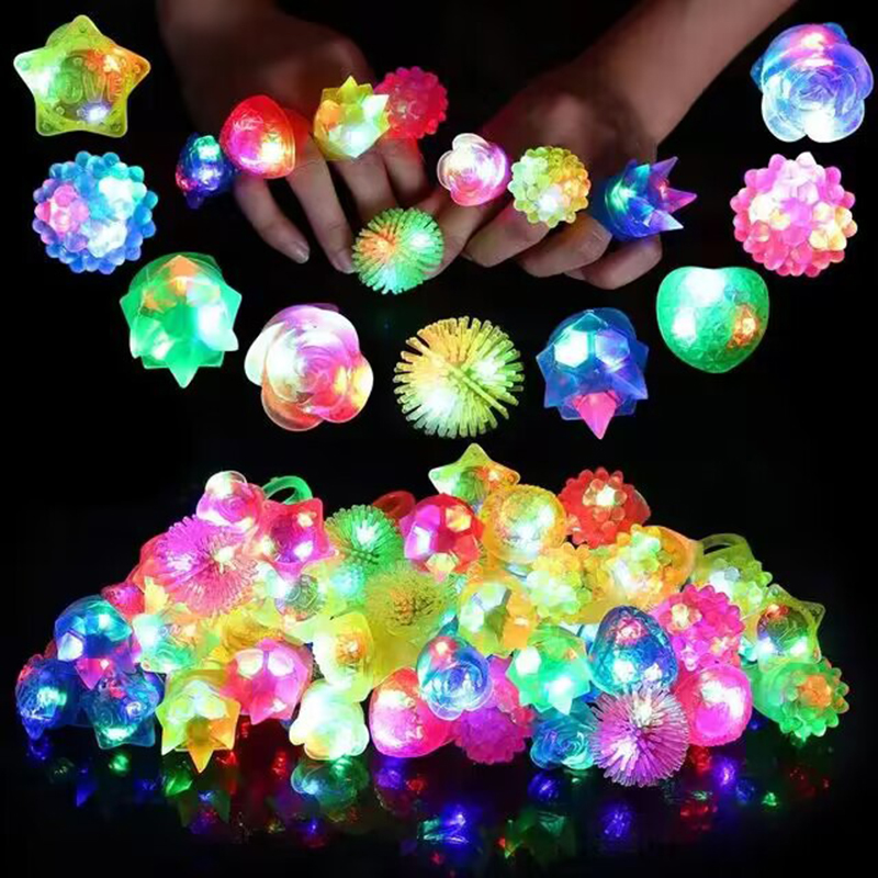 20/30/50pcs แหวนเรืองแสง LED L - Glow In The Dark Party Glasses บทวิจารณ์และราคา