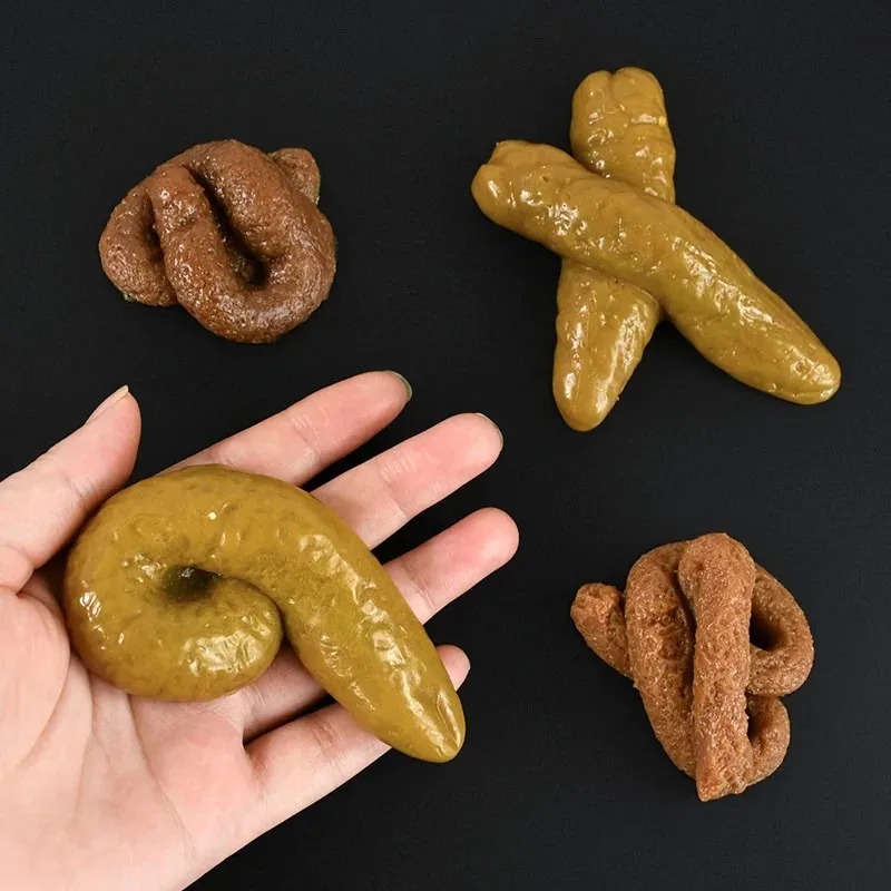 ของเล่นตลก ขี้ปลอม ทำจากพลาสติ - Fake Poop Gag Gift บทวิจารณ์และราคา