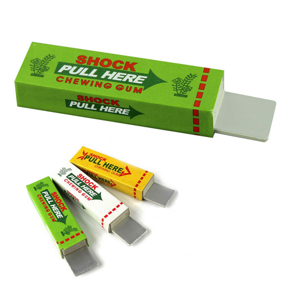 Electric Shock Joke Chewing Gu - Shock Pen Prank Toy บทวิจารณ์และราคา