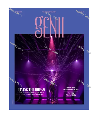 เทคนิคมายากล Genii ตุลาคม 2025 - Magic Tricks บทวิจารณ์และราคา