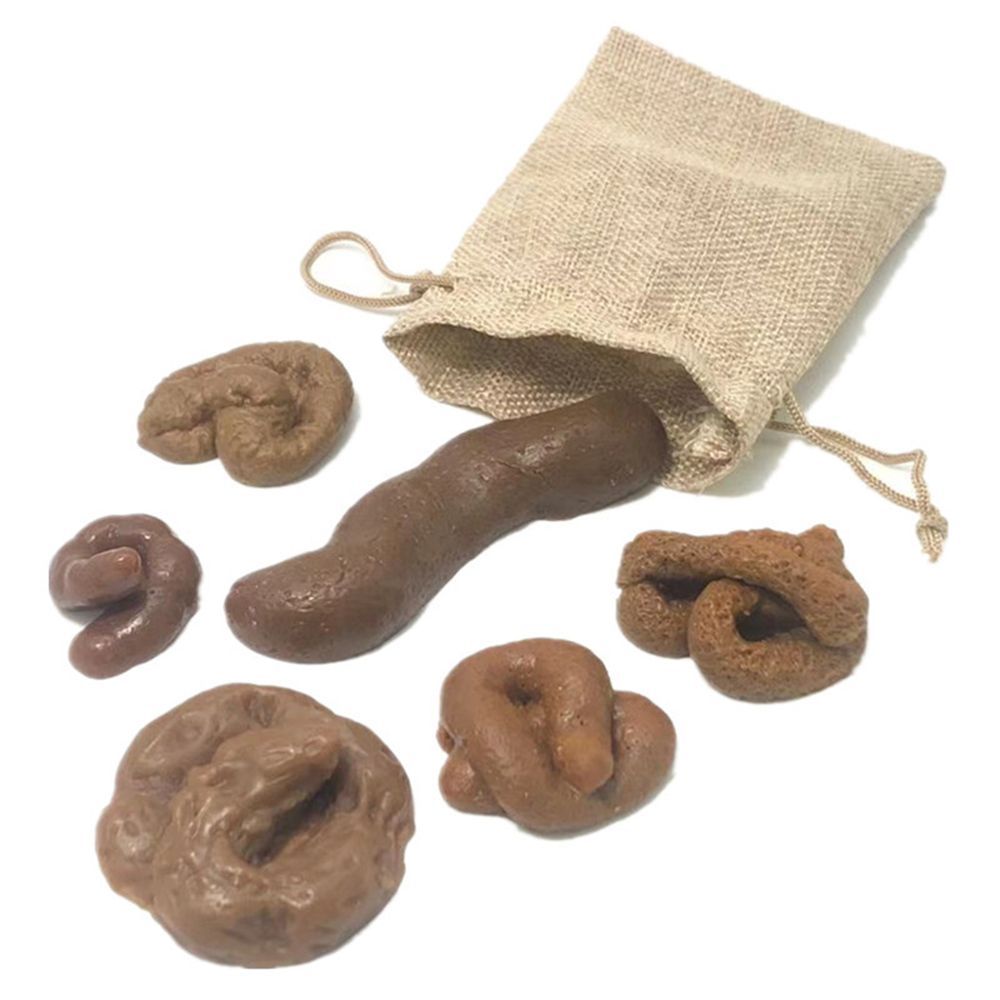 ของเล่นตลก 6 ชิ้น ของเล่นบีบแก - Fake Poop Gag Gift บทวิจารณ์และราคา