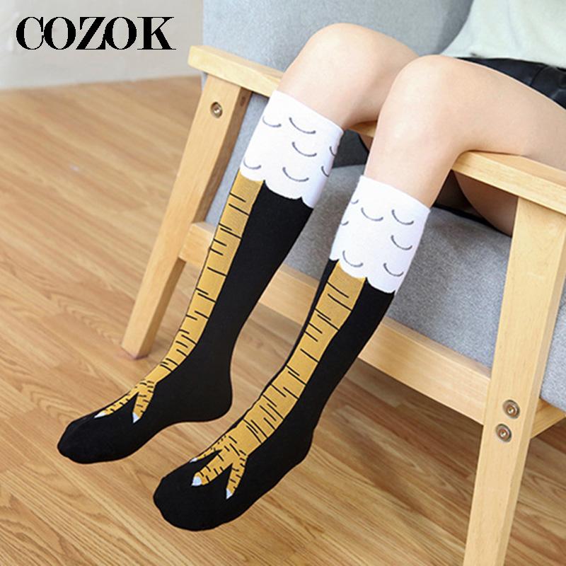 คุณภาพสูงสตรี Crazy ตลกไก่ขา C - Funny Chicken Leg Socks บทวิจารณ์และราคา